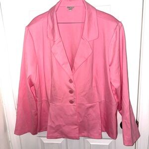 Classic Pink Women's Blazer Jacket